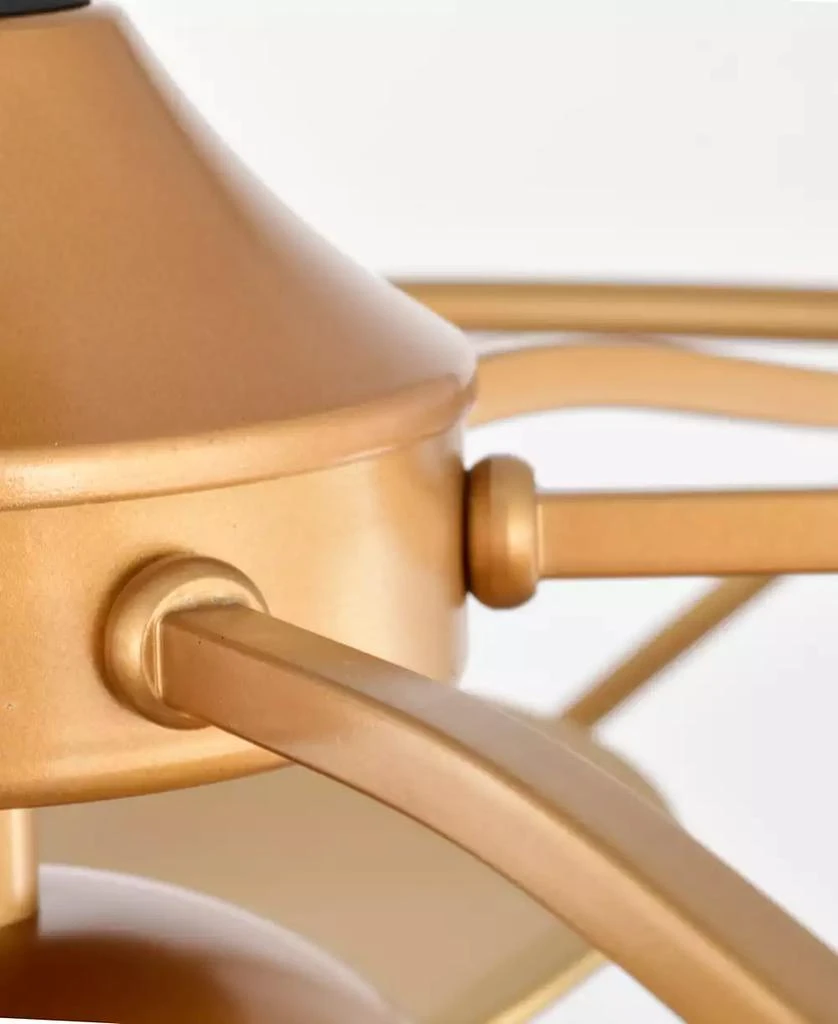 Home Accessories 25.6" Femi Indoor Ceiling Fan with Light Kit and Remote 3