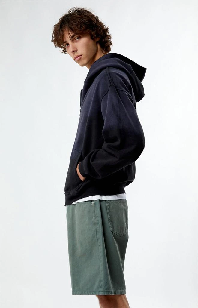 PacSun Heavyweight Spray Full Zip Hoodie 3