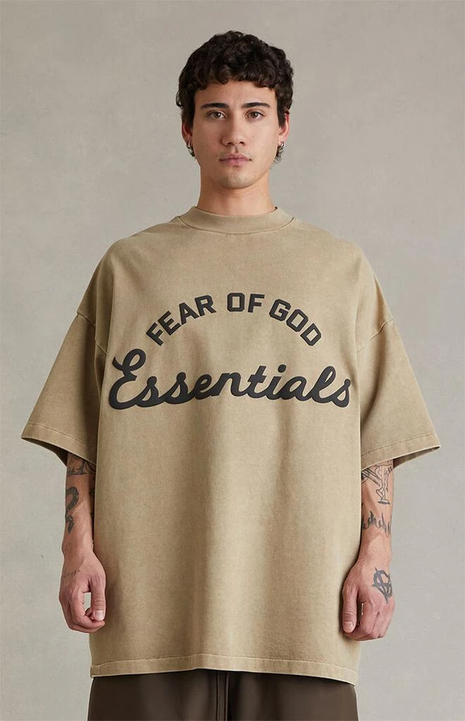 Essentials Faded Dune Training 
90s Short Sleeve T-Shirt 2