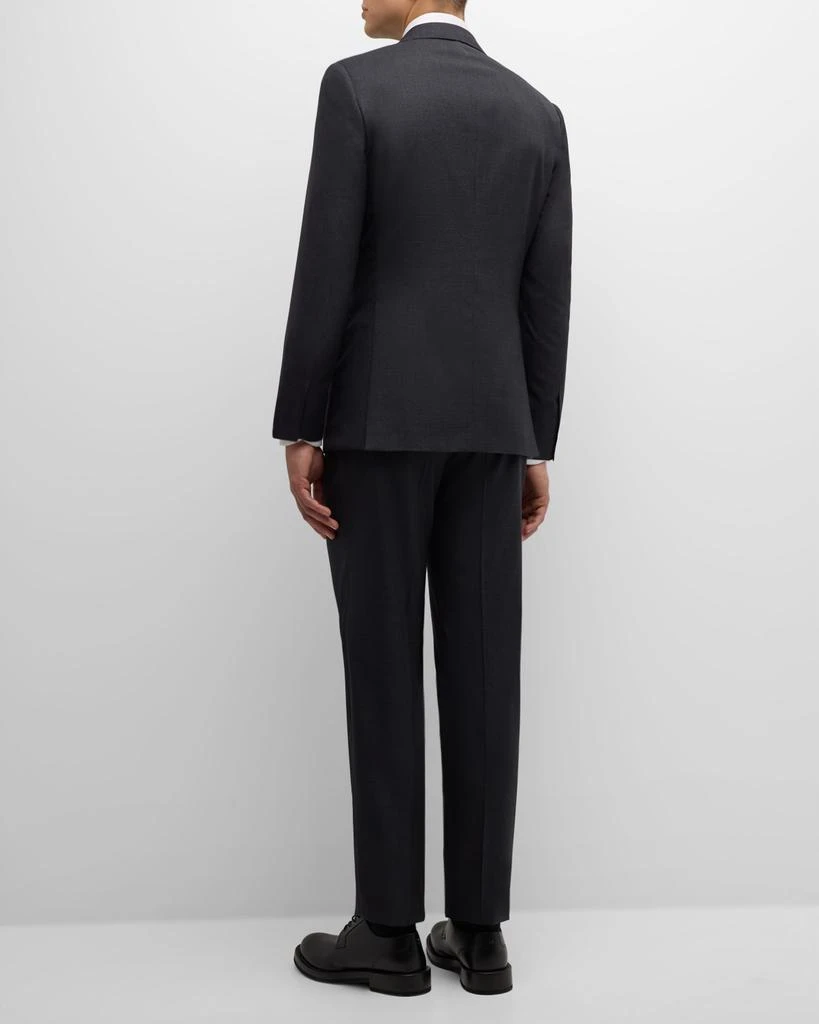 Brioni Men's Tonal Check Wool Suit 5