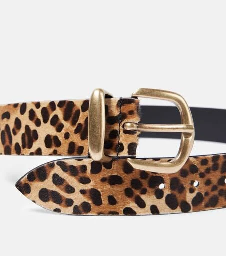 Isabel Marant Dela calf hair belt 3