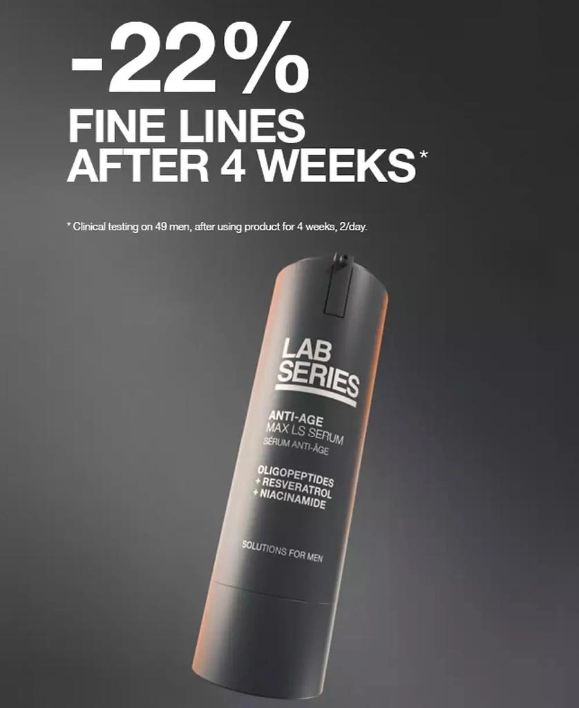 Lab Series Skincare for Men Anti Age Max LS Serum, 0.91 oz. 2