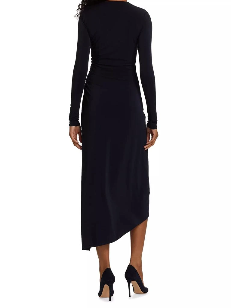 Halston Giorgia Jersey Cocktail Dress 5