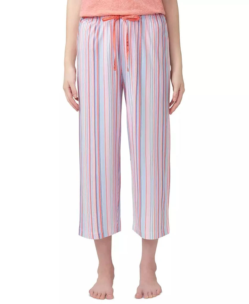 Hue Women's Sunrise Stripe Capri Pajama Pants 1