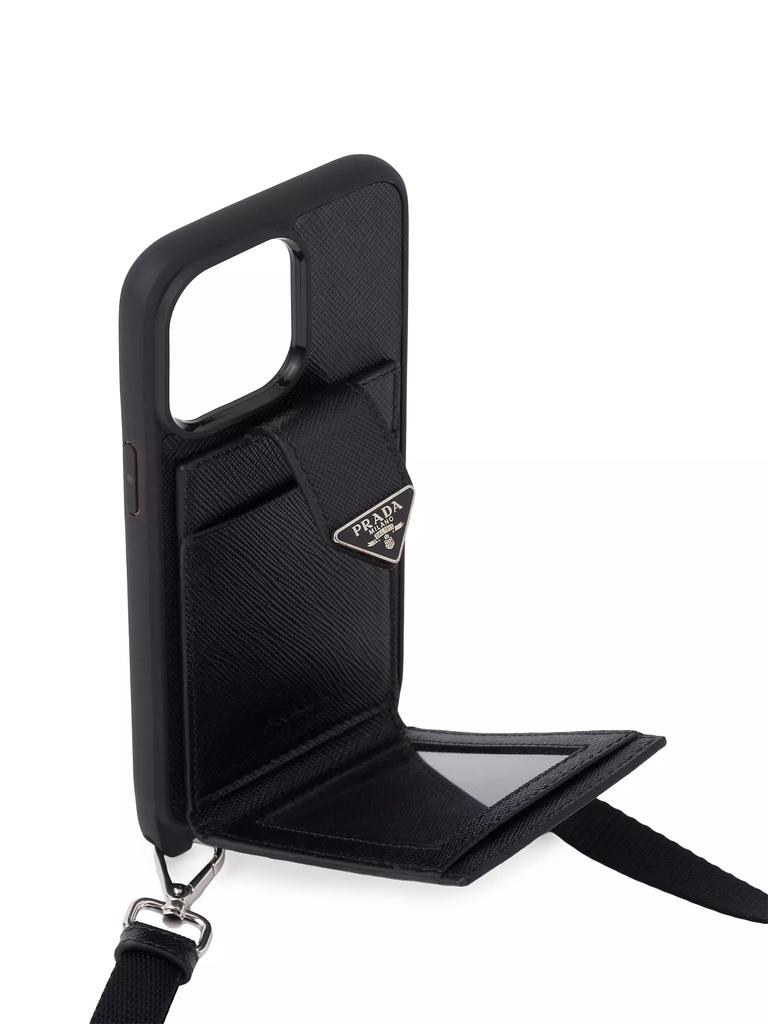 Prada Saffiano Leather Case For Iphone 14 Pro Max - Compare