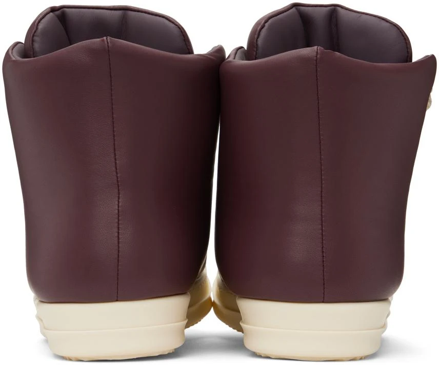 Rick Owens Purple Jumbo Lace Padded Sneakers 2