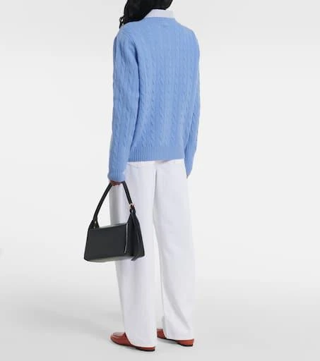 Ralph Lauren Julianna cable-knit wool and cashmere sweater 3