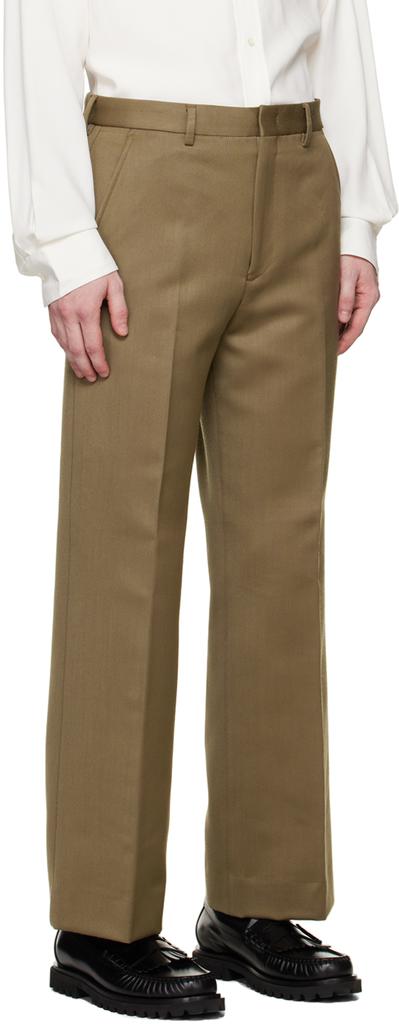 GANT 240 MULBERRY STREET Brown Four-Pocket Trousers