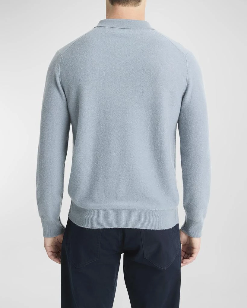 Vince Men's Boiled Cashmere Polo Shirt 5
