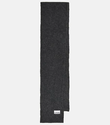 Ganni Wool-blend scarf 1