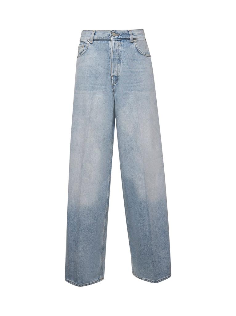 パンツ ADILENIUM SEASON 3 ZIPWASHED DENIM PANTS Pants and leggings adidas Adilenium Season 3 Zip Washed