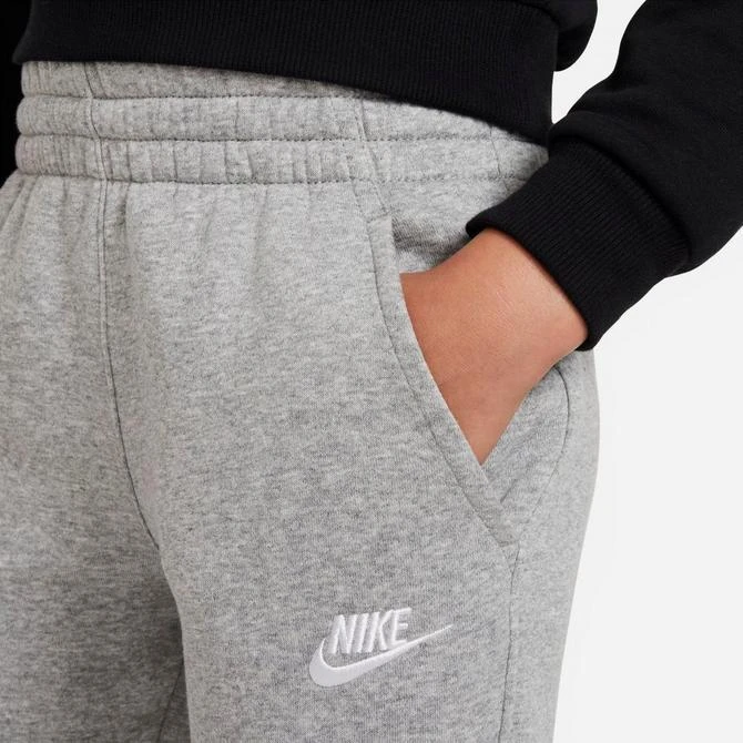 NIKE Kids' Nike Sportswear Club Fleece Open-Hem Pants 4
