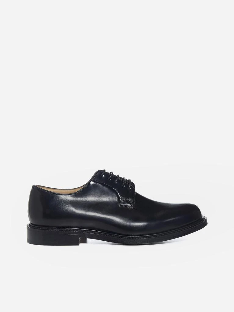 CHURCH'S Shannon leather derby shoes 1