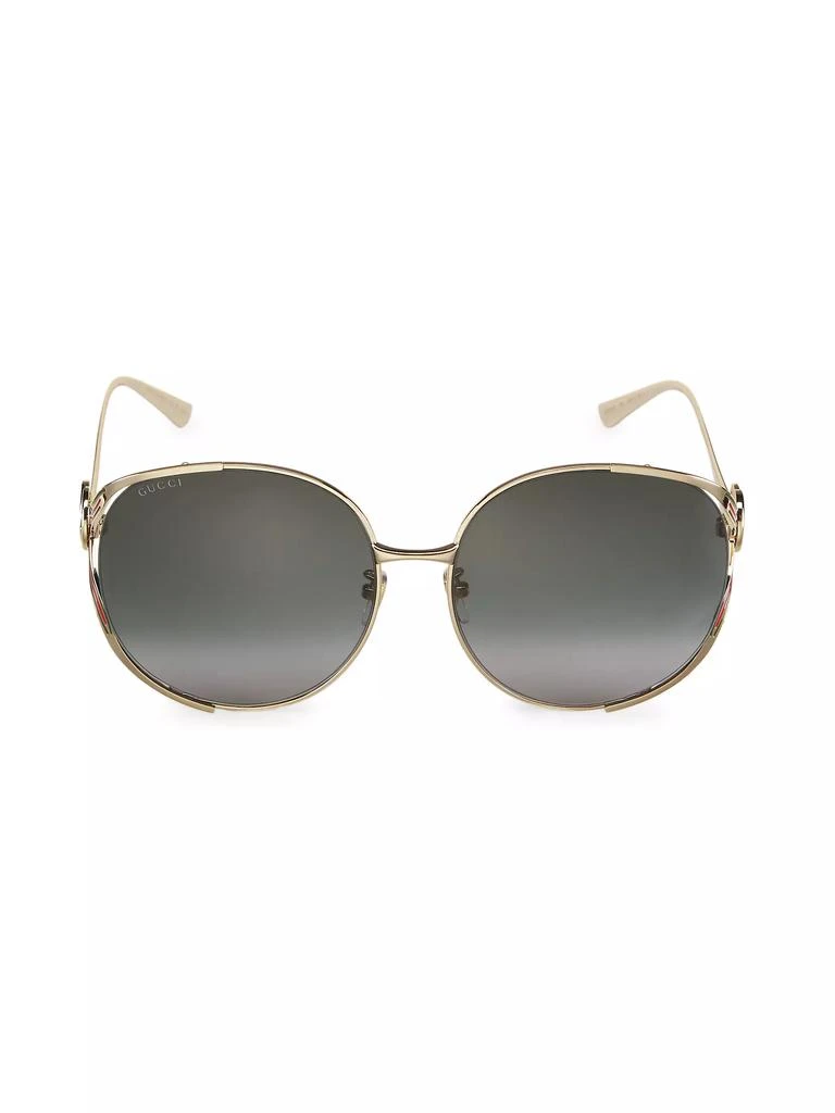 Gucci 63MM Round Sunglasses 1