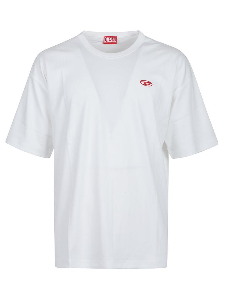 Tシャツ・カットソー Diesel t-miegor-k77 T-shirt Men's T-shirt in mercerised cotton | Black | Diesel