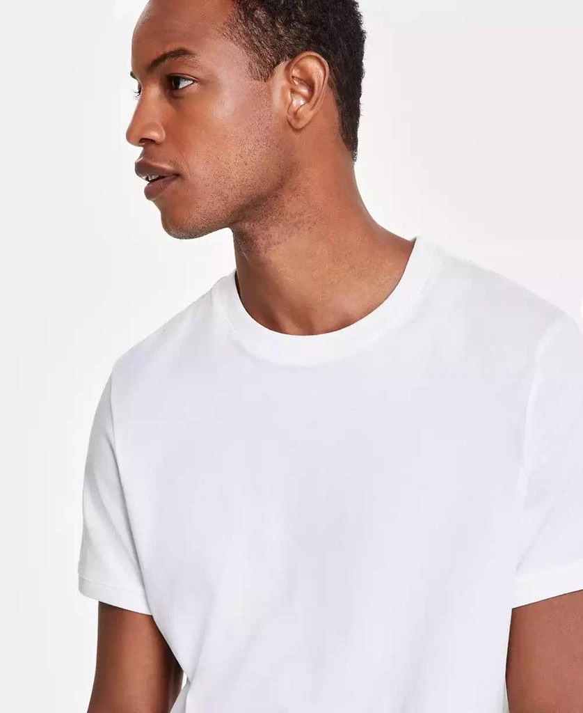 Alfani Men's Mercerized Cotton Short Sleeve Crewneck T-Shirt, Created for Macy's 3