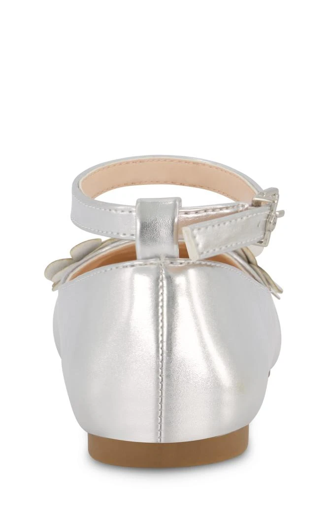 Jessica Simpson Kids' Amy Petal Ankle Strap Flat 3