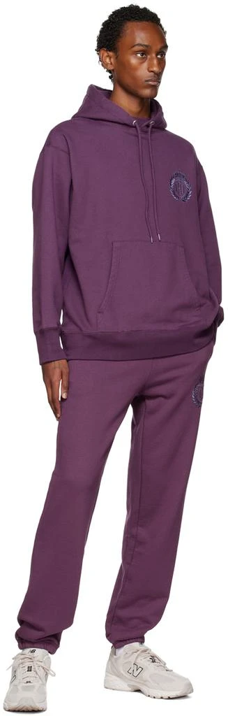 Awake NY Purple Nanamica Edition Hoodie 4