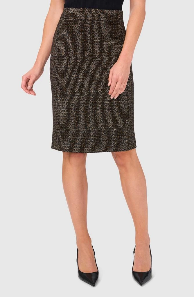 Halogen Print Pencil Skirt 1