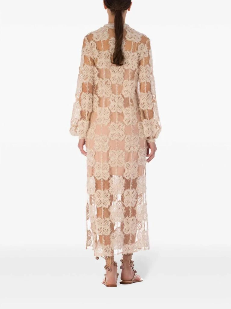 Silvia Tcherassi Silvia Tcherassi - Mayfair Floral-Appliqué Tunic Dress 3