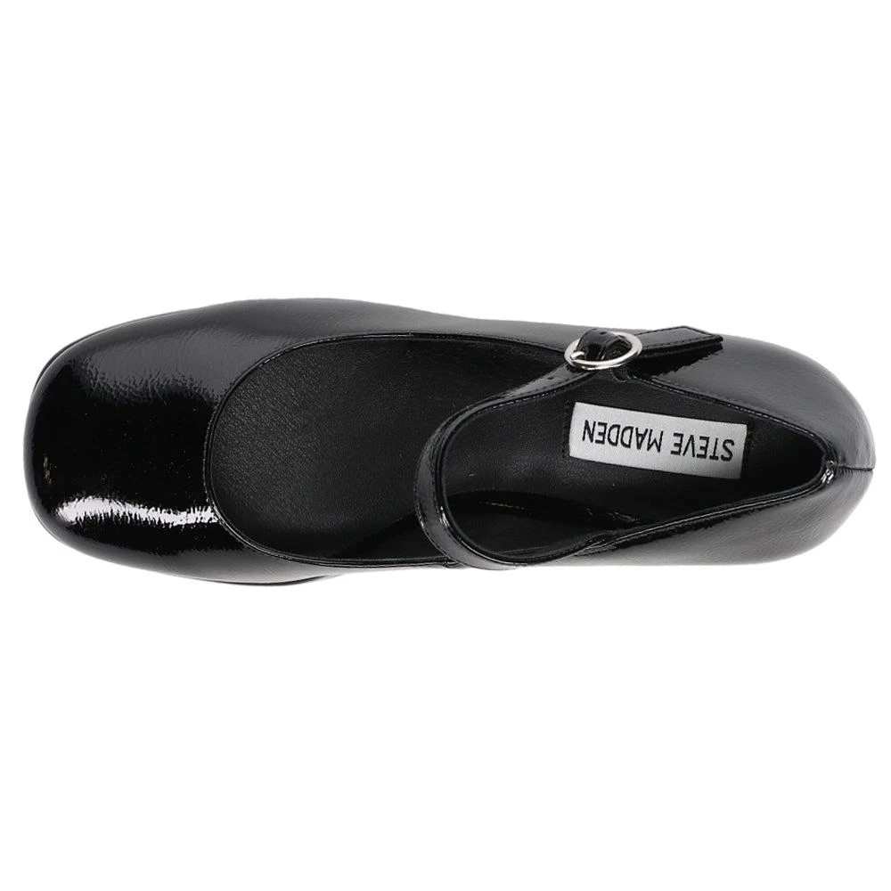 Steve Madden Mingle Round Toe Mary Jane Block Heel Pumps 4