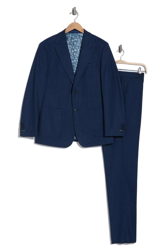 English Laundry Peaked Lapel Wool Blend Two-Piece Suit 3