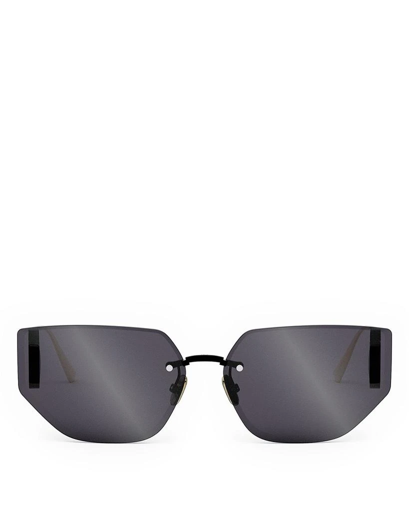 Dior 30Montaigne B3U Mirrored Butterfly Sunglasses, 65mm 2