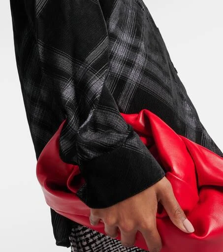 Burberry Burberry Check velvet shirt 5