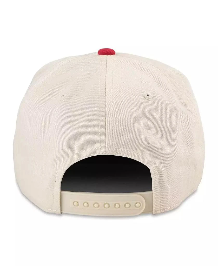 American Needle Men
s Cream, Red Detroit Red Wings Burnett Adjustable Hat 2
