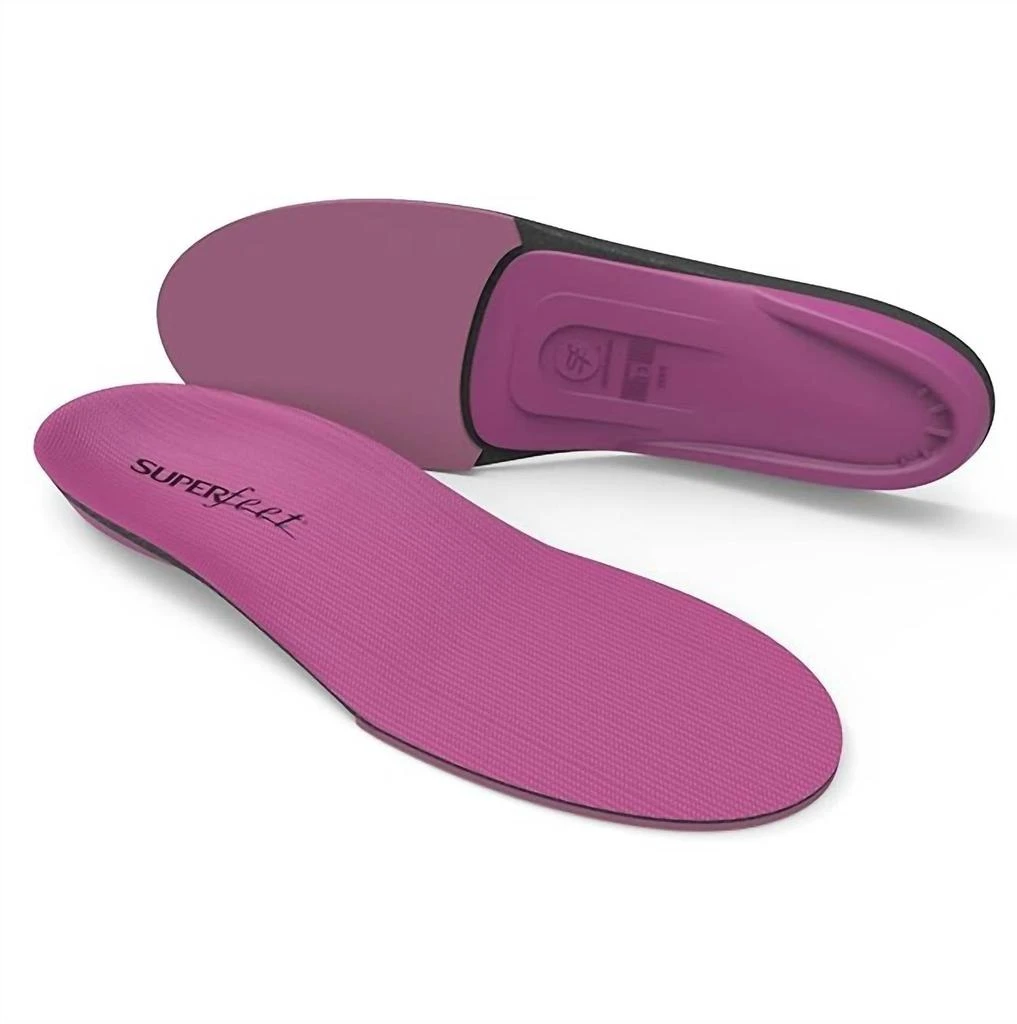 SUPERFEET Superfeet - Women's Comfort High Impact Sport Running And Walking Shoe Orthotic Insole