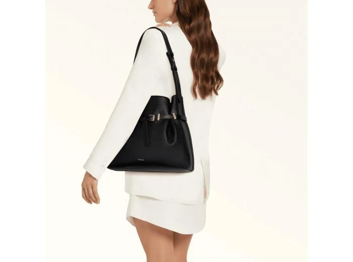 Furla AURA M DRAWSTRING - VITELLO KERIA COLORBLOCK 1