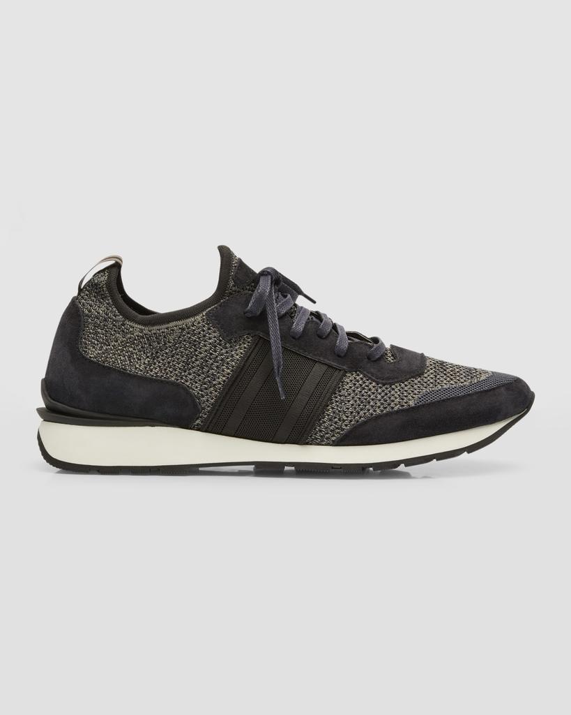 Brioni Men's Knit Runner Sneakers