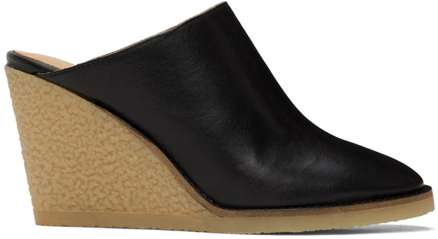Isabel Marant Black Takita Wedge Mules 1