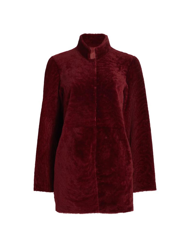 Maximilian Maximilian Reversible Shearling Lamb Jacket