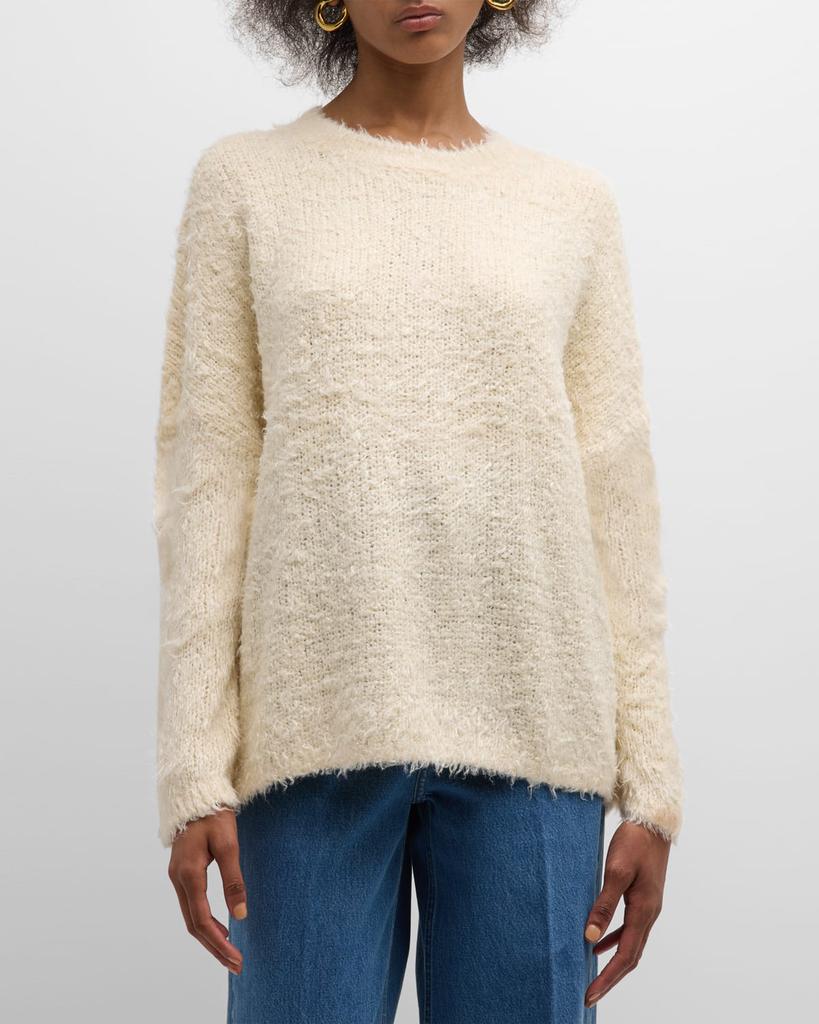 Boxy Silk Knit Sweater – On Sale Now with Up to 70% Off
