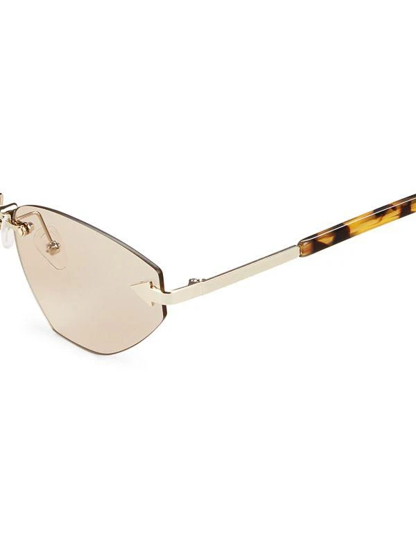 Karen Walker Heartache 60MM Cat Eye Sunglasses 3