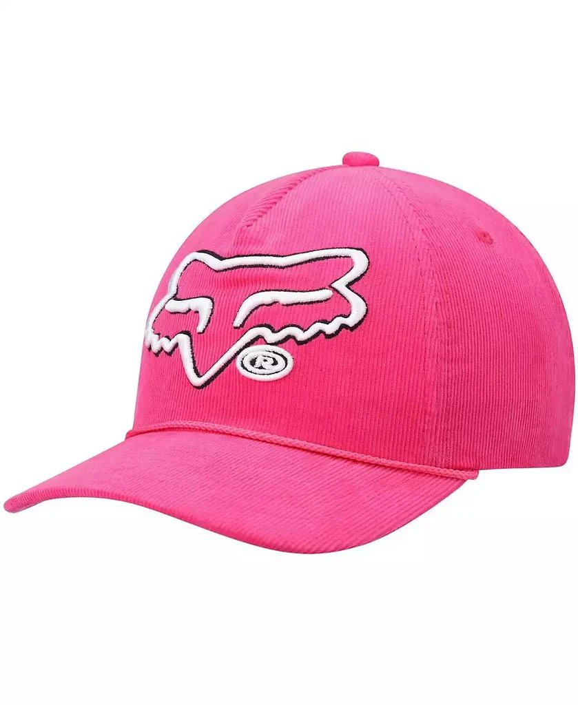 Fox Men's Pink Racing Brushed Snapback Hat 1