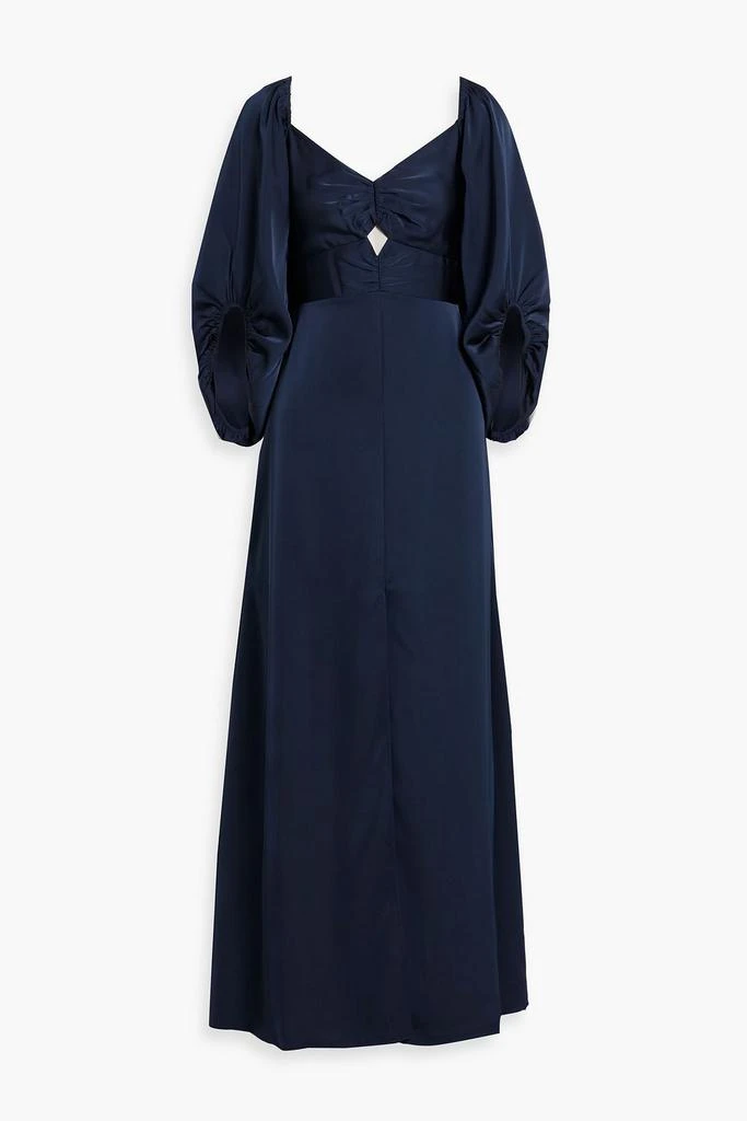 Sachin & Babi Angelina cutout satin gown 1