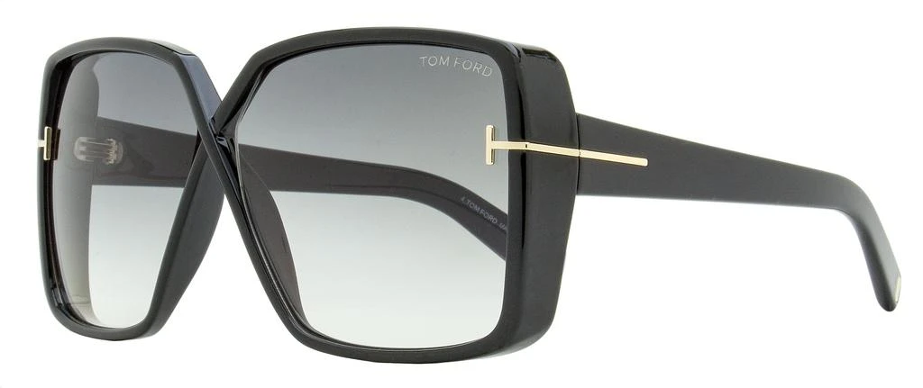 Tom Ford Women's Yvonne Sunglasses TF1117 01B Black 63mm 1