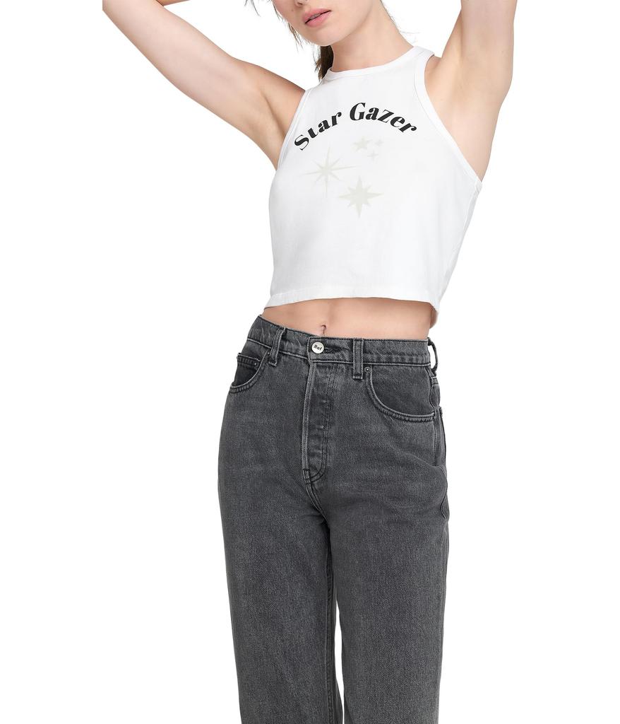 Spiritual Gangster Star Gazer Sienna Crop Tank