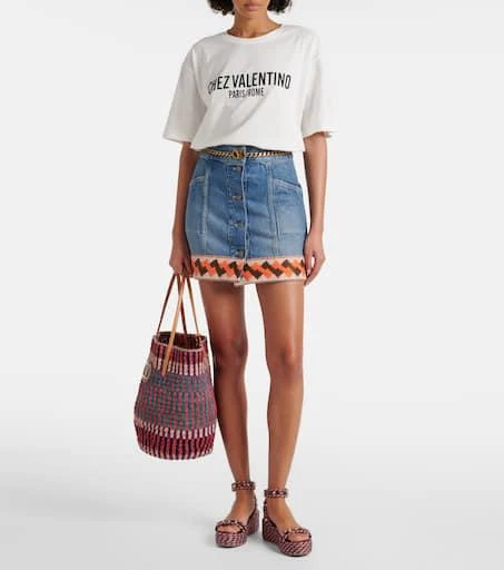 Valentino Rockstud Torchon espadrille sandals 3