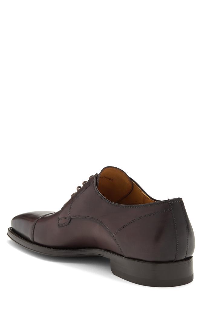 Magnanni Samson Burnished Cap Toe Derby - Wide Width Available
