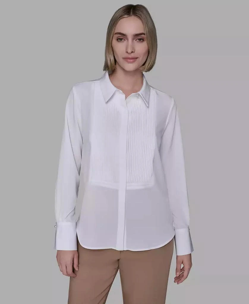 Karl Lagerfeld Paris Women's Long Sleeve Top 1