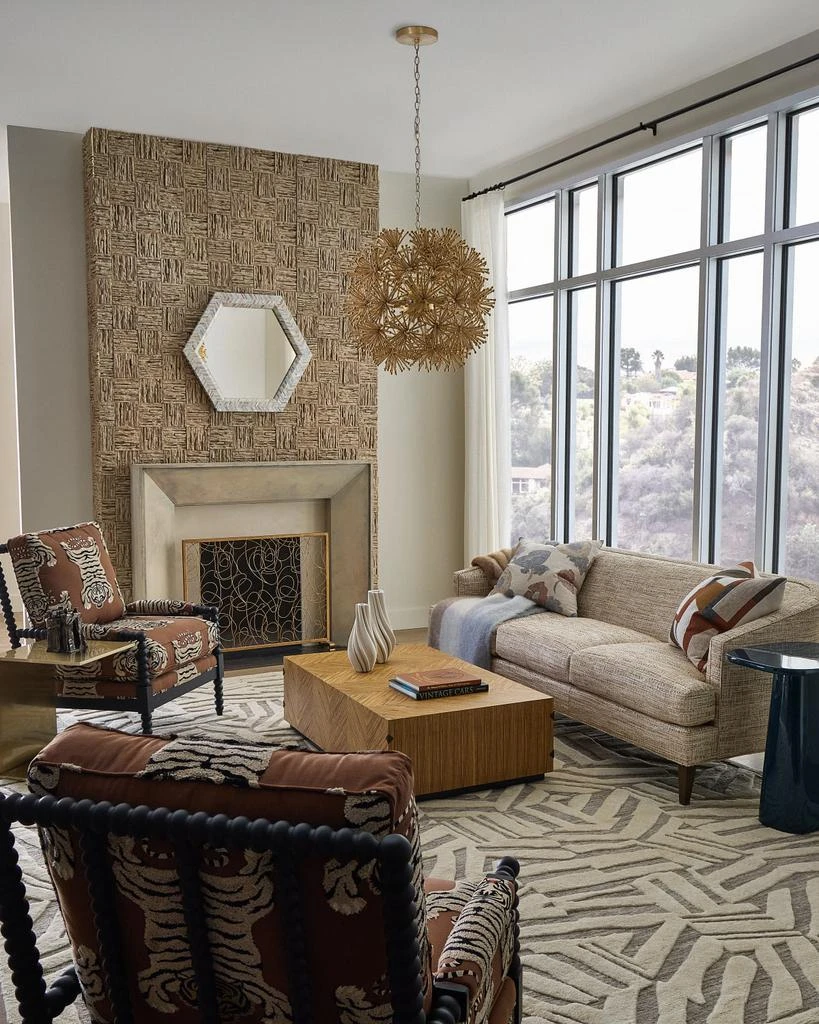 D.V. KAP Home Lesina Decorative Pillow, 24" Square 3