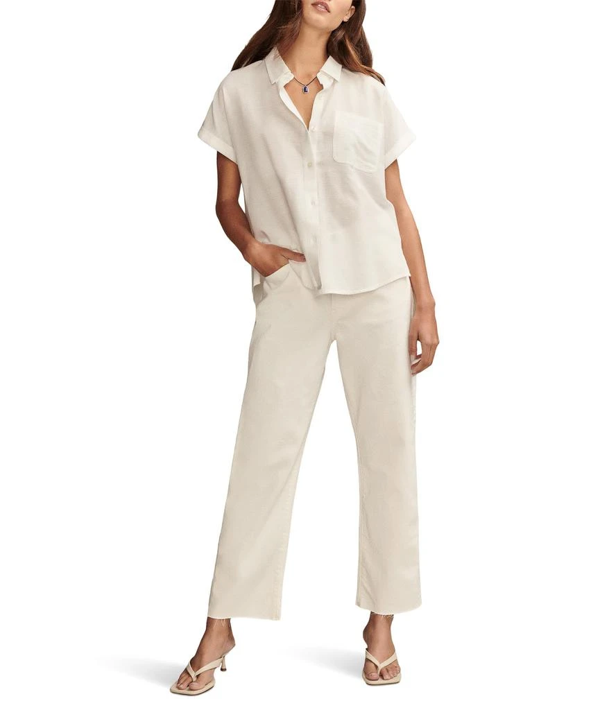 Lucky Brand 90S Loose Crop 3