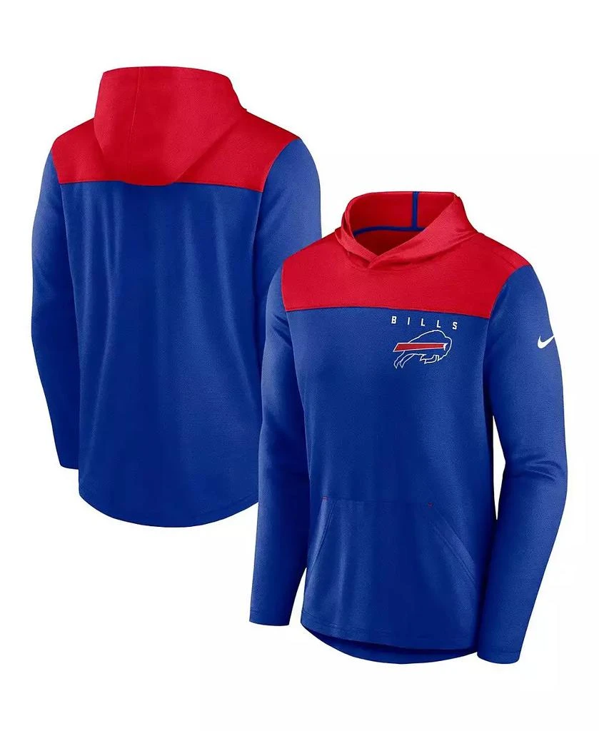 NIKE Men's Royal Buffalo Bills Fan Gear Pullover Hoodie 1