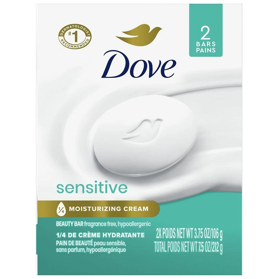 Dove Beauty Bar Soap Sensitive Sensitive Skin
