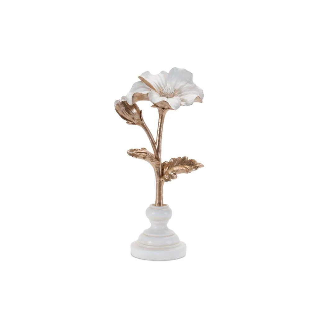 Hivvago Ceramic Floral Stem Sculpture (Set of 3) 2