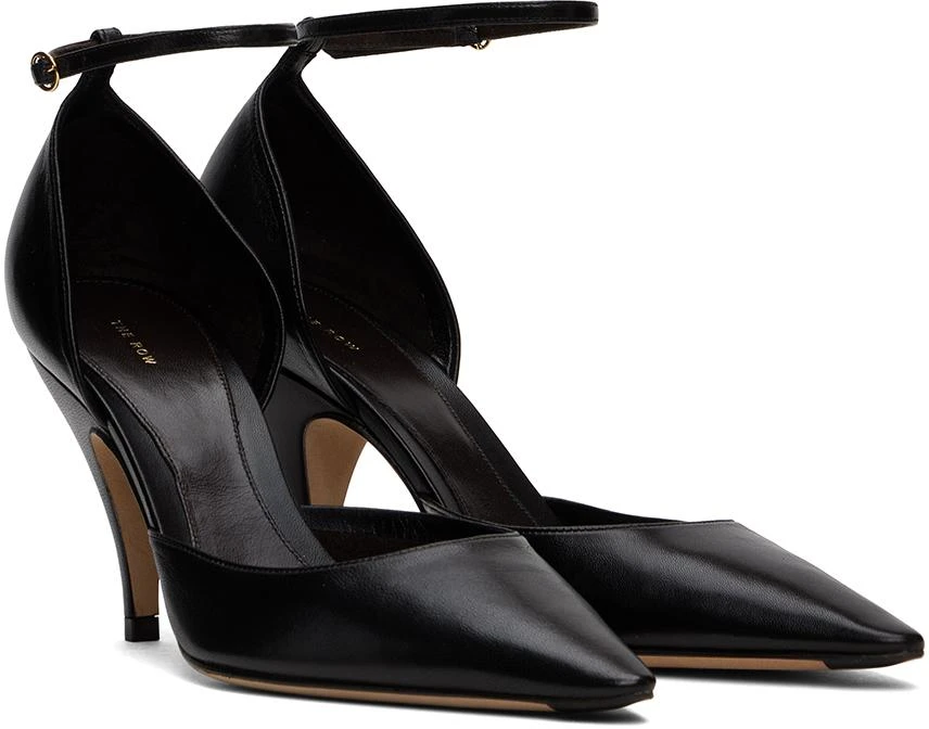 The Row Black Liisa D'Orsay Pump Heels 4