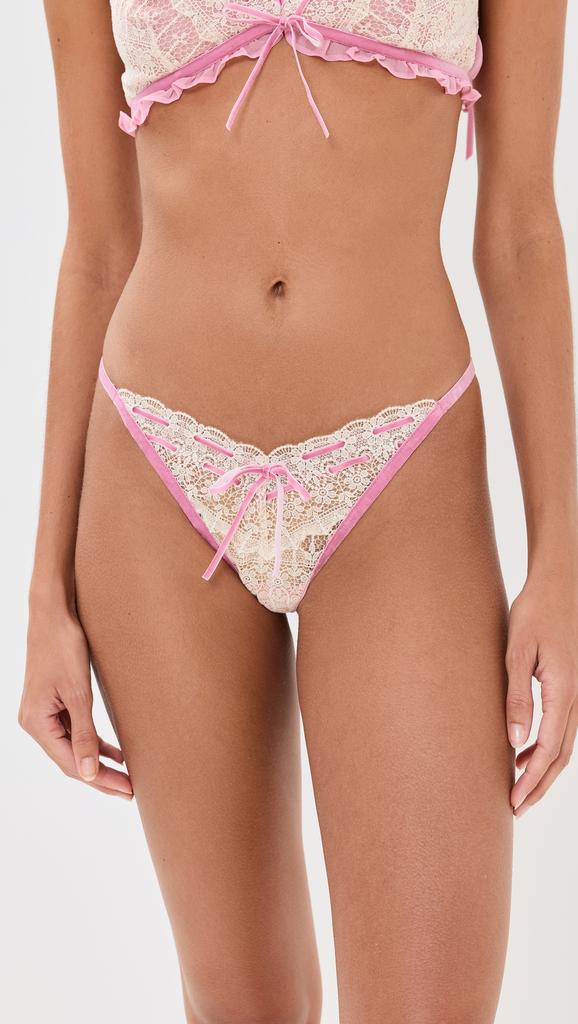 For Love & Lemons Dauphine High Waisted Panties